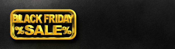 黑色星期五的销售横幅上有克制的优雅。矩形的旗帜。黑色星期五的促销海报。设计主页滑块黑色星期五销售的红色背景。三维演示图片下载