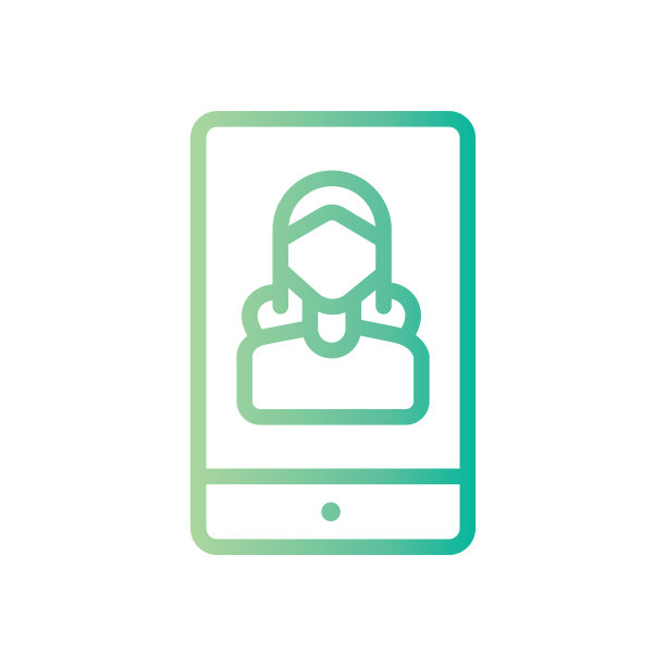 视频呼叫渐变图标图片下载