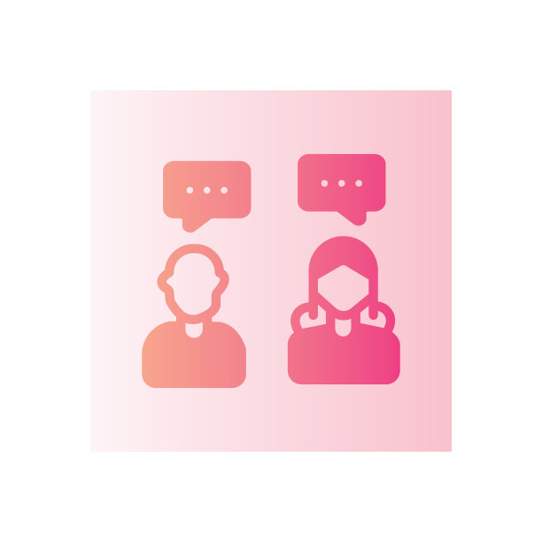 谈话梯度图标图片下载