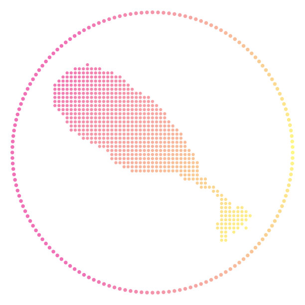 圣基茨数字徽章。图片下载