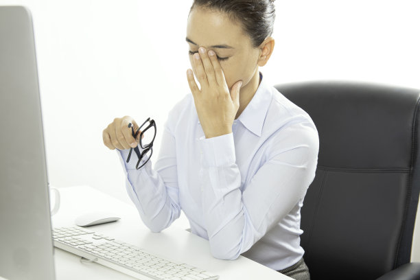 女商人头痛图片下载