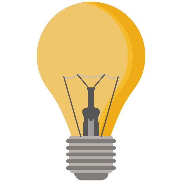 灯泡，创意，创意矢量图标图片下载