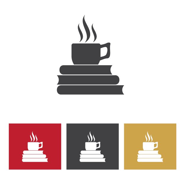 咖啡和书图片下载