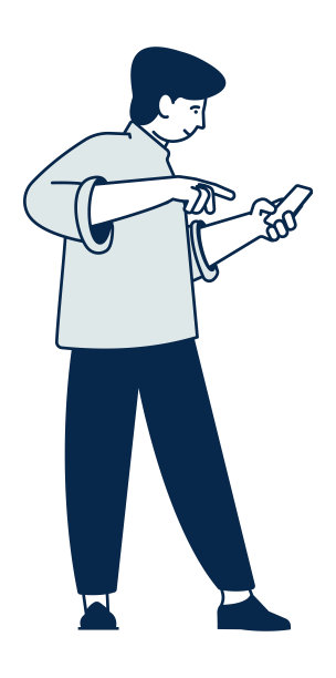 在智能手机上打字的人。拿着电话的男人图片下载