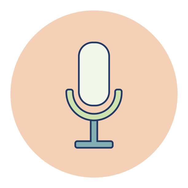 记录麦克风麦克风矢量图标图片下载