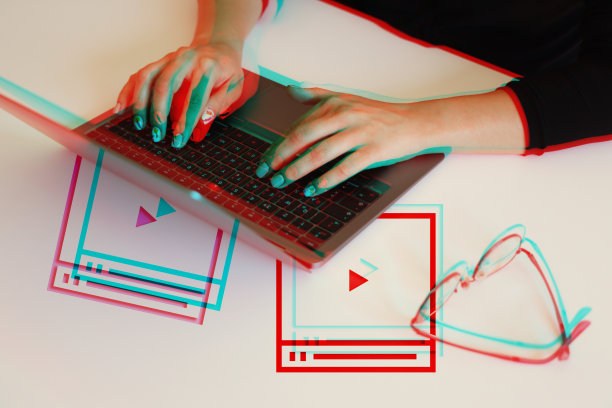 视频营销的概念图片下载