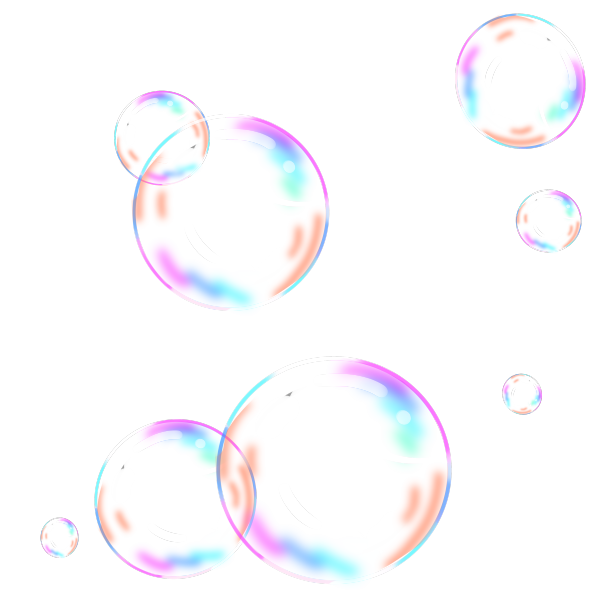 泡泡七彩气泡图片下载