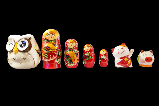 吉祥娃娃伴日，吉祥如意图片下载