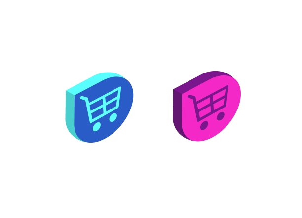 购物车图标vecto图片下载