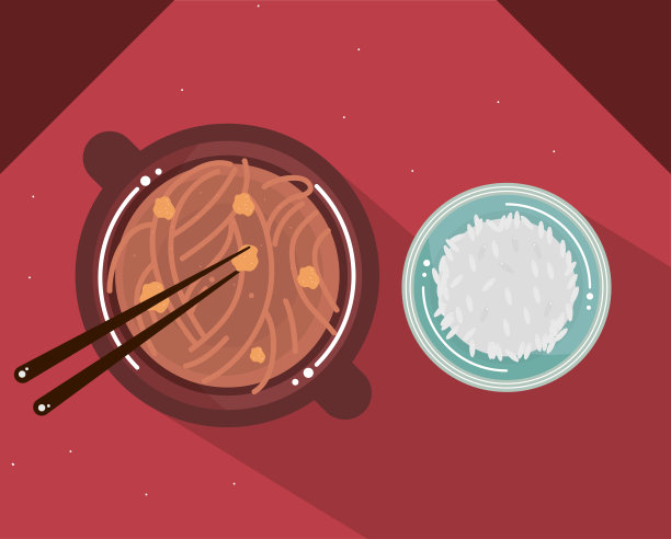 中国米饭和汤图片下载