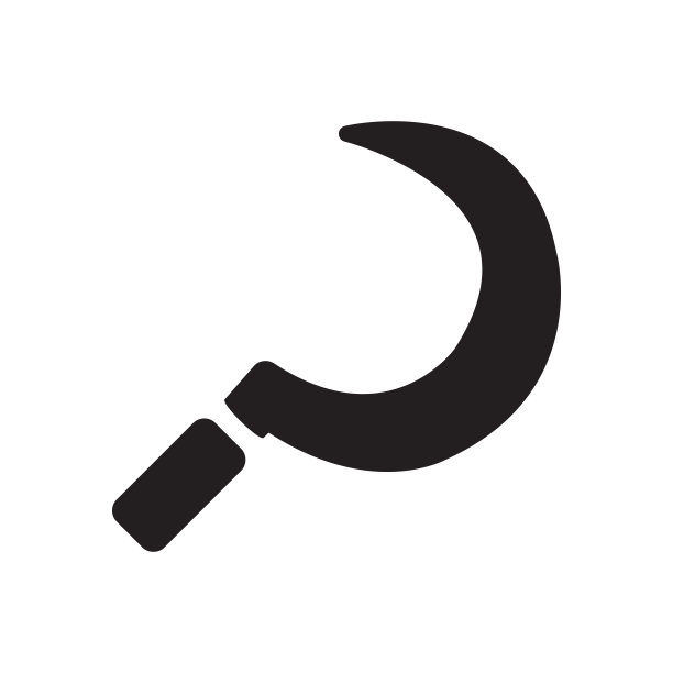 镰刀 Glyph 图标图片下载