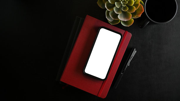 智能手机白色屏幕模拟黑色背景。图片下载