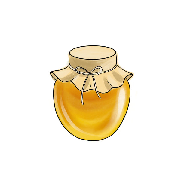 蜂蜜拉丝罐图片下载