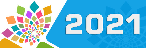 2021年彩色圆形圆形正方形蓝色图片下载