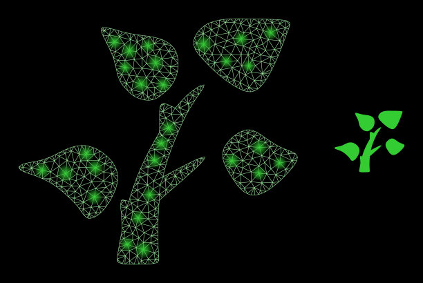 网网植物与照明图片下载