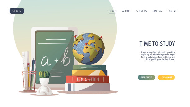 书、地球仪、黑板和其他用品。学习，教育，学习，回到学校，学生，文具观念。图片下载