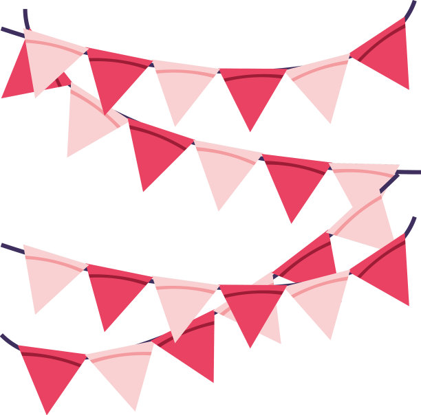 花环装饰狂欢节图片下载