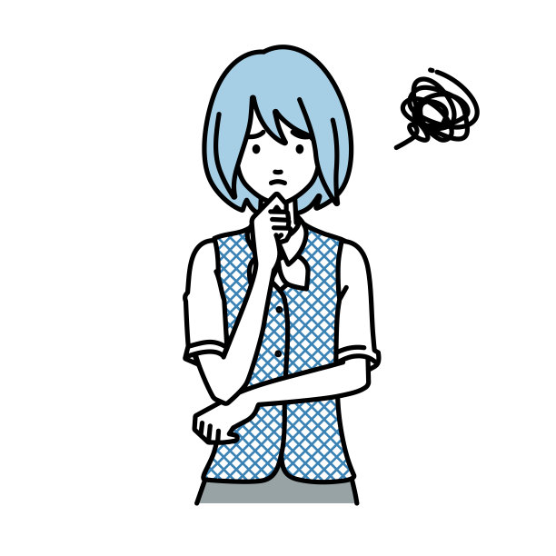 一个穿着牧师制服的女人，手指托着下巴站不起来图片下载