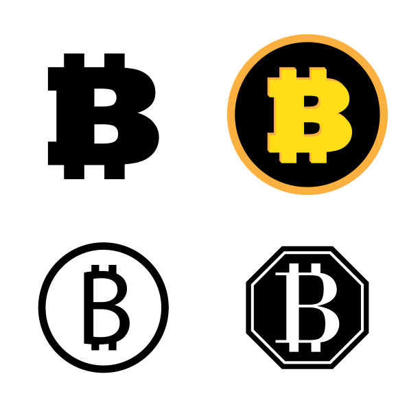 比特币支付符号股票投资图标图片下载
