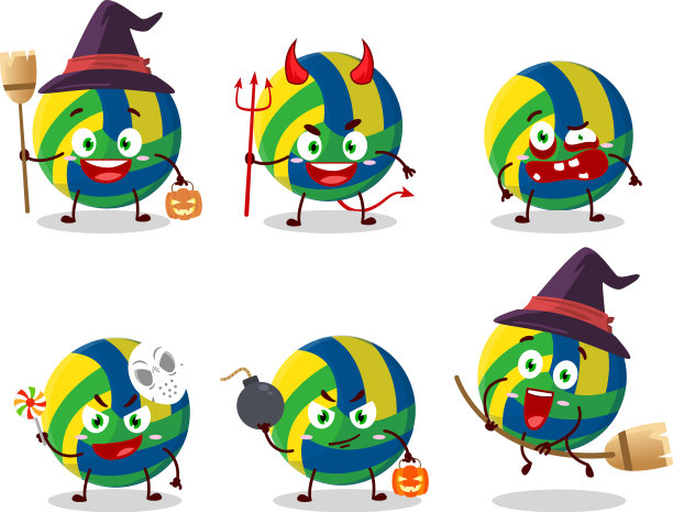 万圣节卡通表情图片下载