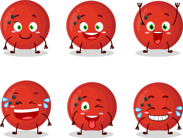 卡通人物保龄球与微笑图片下载