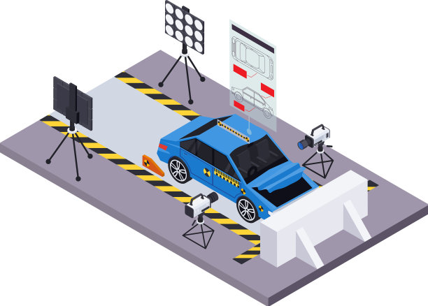 碰撞试验轨道组成图片下载