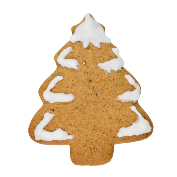 姜饼圣诞树饼干图片下载