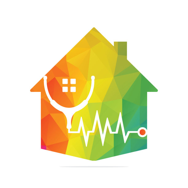 医学媒介标志设计。图片下载