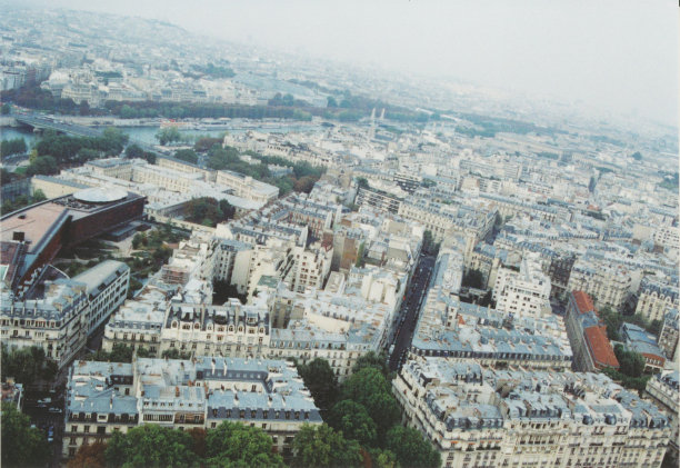 巴黎天际线看到图片下载