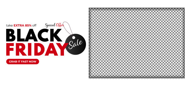 黑色星期五销售购物标签封面和网页横幅设计模板。用于海报，传单，折扣，购物，促销，广告。图片下载