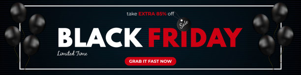 黑色星期五销售购物标签封面和网页横幅设计模板。用于海报，传单，折扣，购物，促销，广告。图片下载