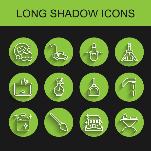 设线清洁锅柄扫把清洗图片下载