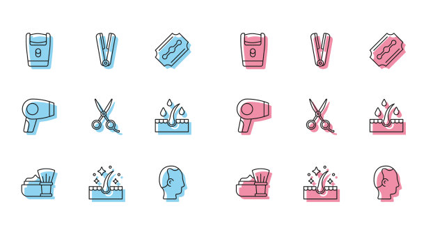 用带泡沫油的剃须刷刷头发图片下载