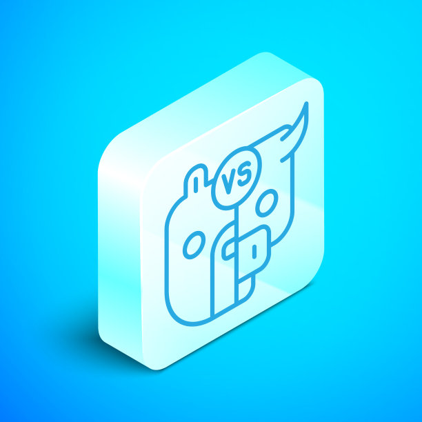 等角线为牛市和熊市的股票符号图片下载