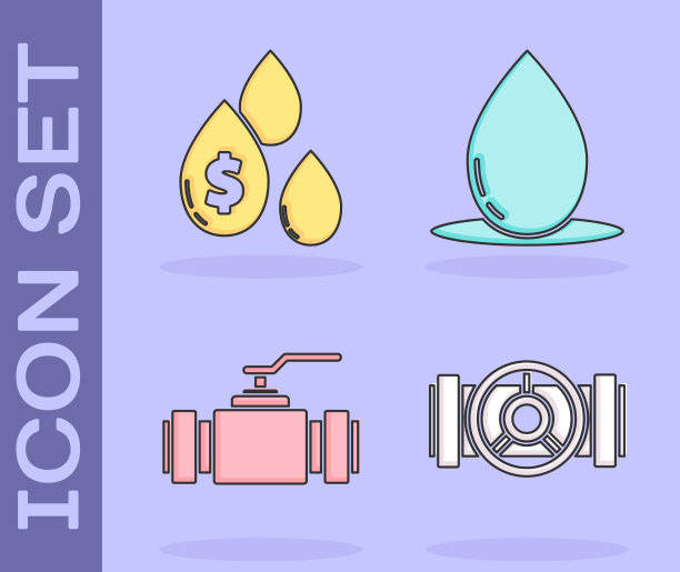 设置工业金属管道及油滴阀图片下载