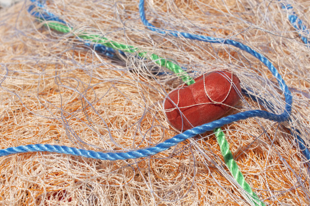 渔网和浮标。图片下载