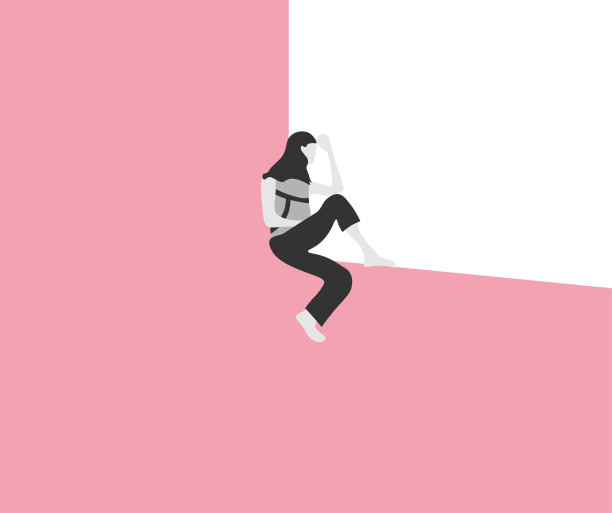 女孩坐在开着门的窗户上，两腿悬垂着图片下载