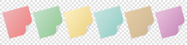 矢量横幅贴纸的收集-矢量设计元素图片下载