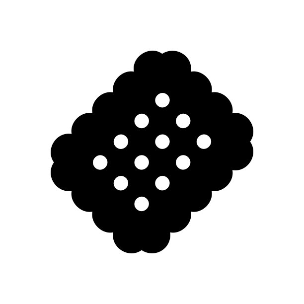 饼干字形图标图片下载