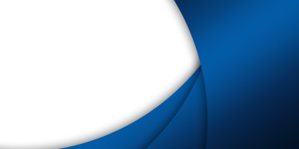 现代蓝色抽象曲线线背景介绍设计，旗帜，小册子，和名片图片下载