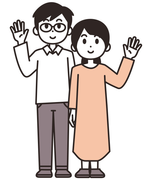 男人和女人的插图。图片下载