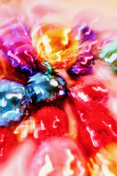 彩虹色圣诞背景图片下载