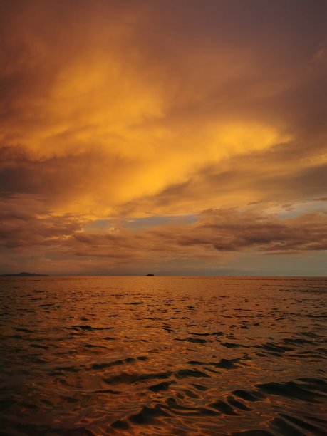 金色的夕阳图片下载