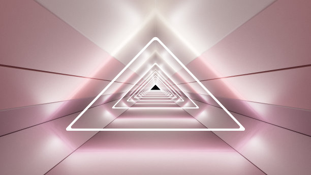 科幻未来圆形走廊图片下载