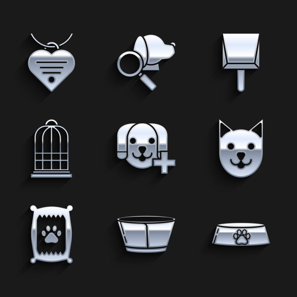 设置兽医诊所标志保护锥图片下载