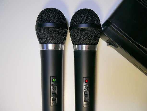 一套用于无线通信的麦克风图片下载