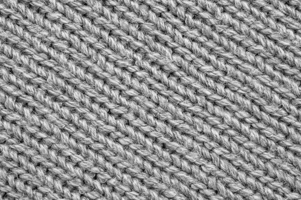 灰色针织布羊毛纹理表面背景图片下载