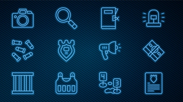 设行逮捕令成堆的纸币图片下载