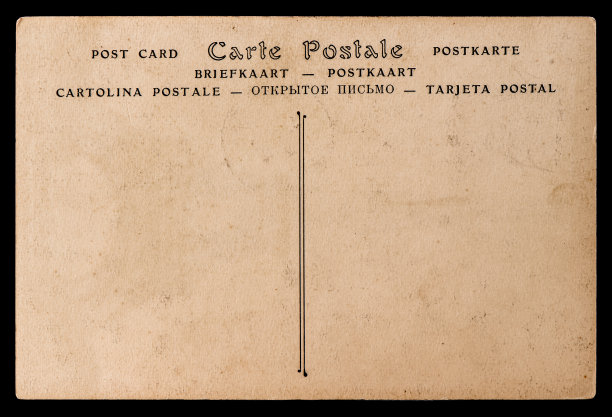 用过的纸张背景。的邮件信。纸板图片下载