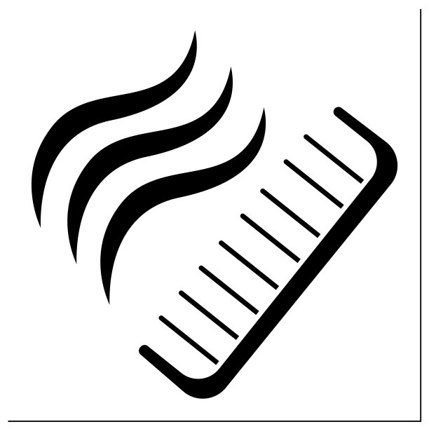 容易梳理字形图标图片下载